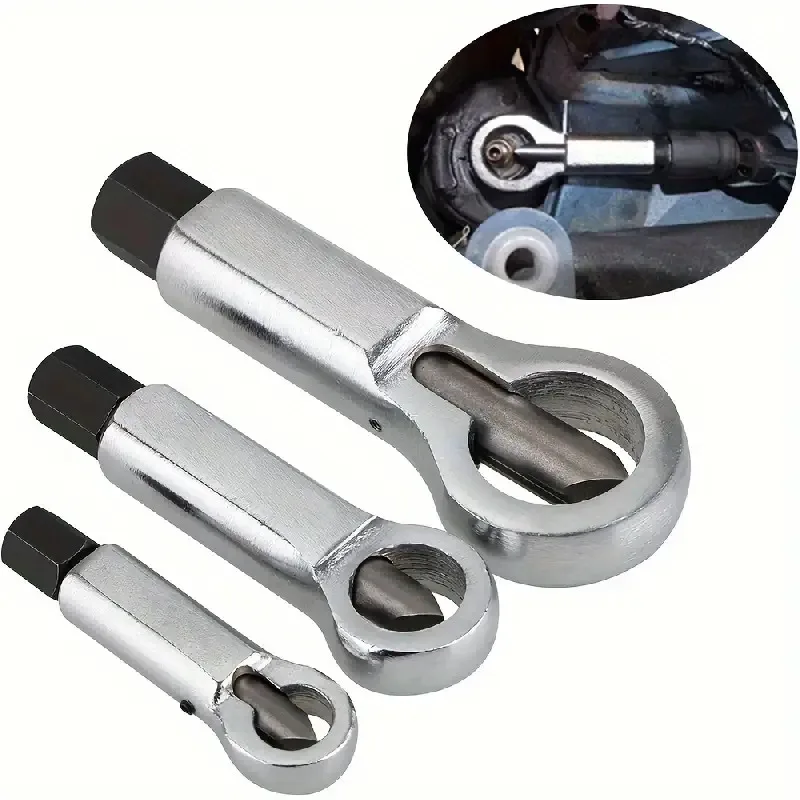 

‌ 3 шт. сверхмощный инструмент для взломления гаек-ручной инструмент для удаления ржавых гаек болтов для снятия замороженных болтов и гаек