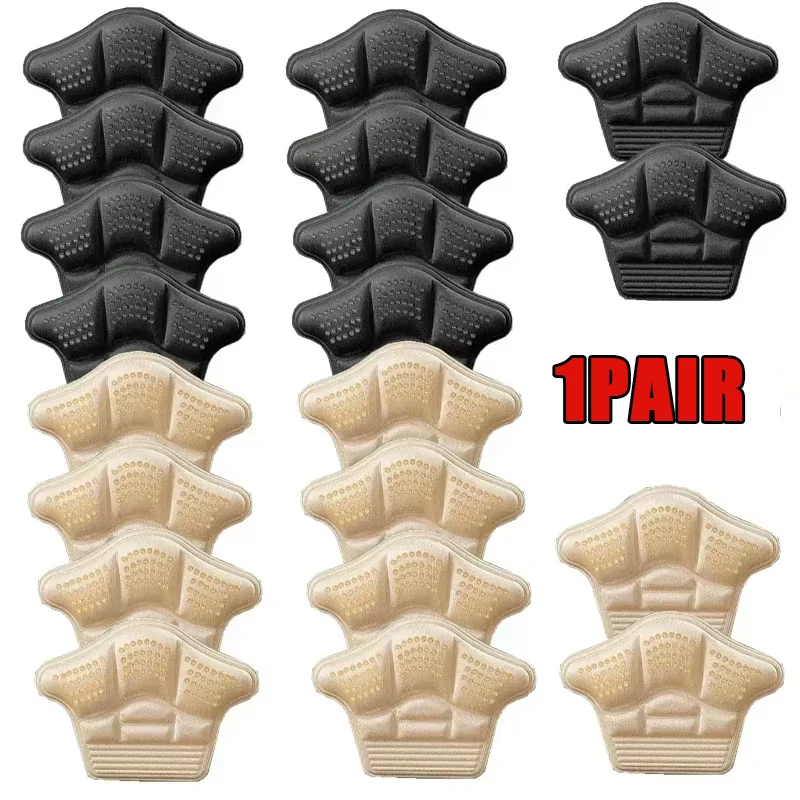 1 Pair of Heel Pads - Heel Protection - Shoe Insoles for Too Large Shoes - Heel Cushion to Reduce Shoes - Heel Insoles