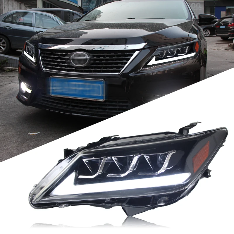 Car Upgrade LED headlight head light Assembly for Toyota Camry 2012-2014 Plug and play head lamp Accessories