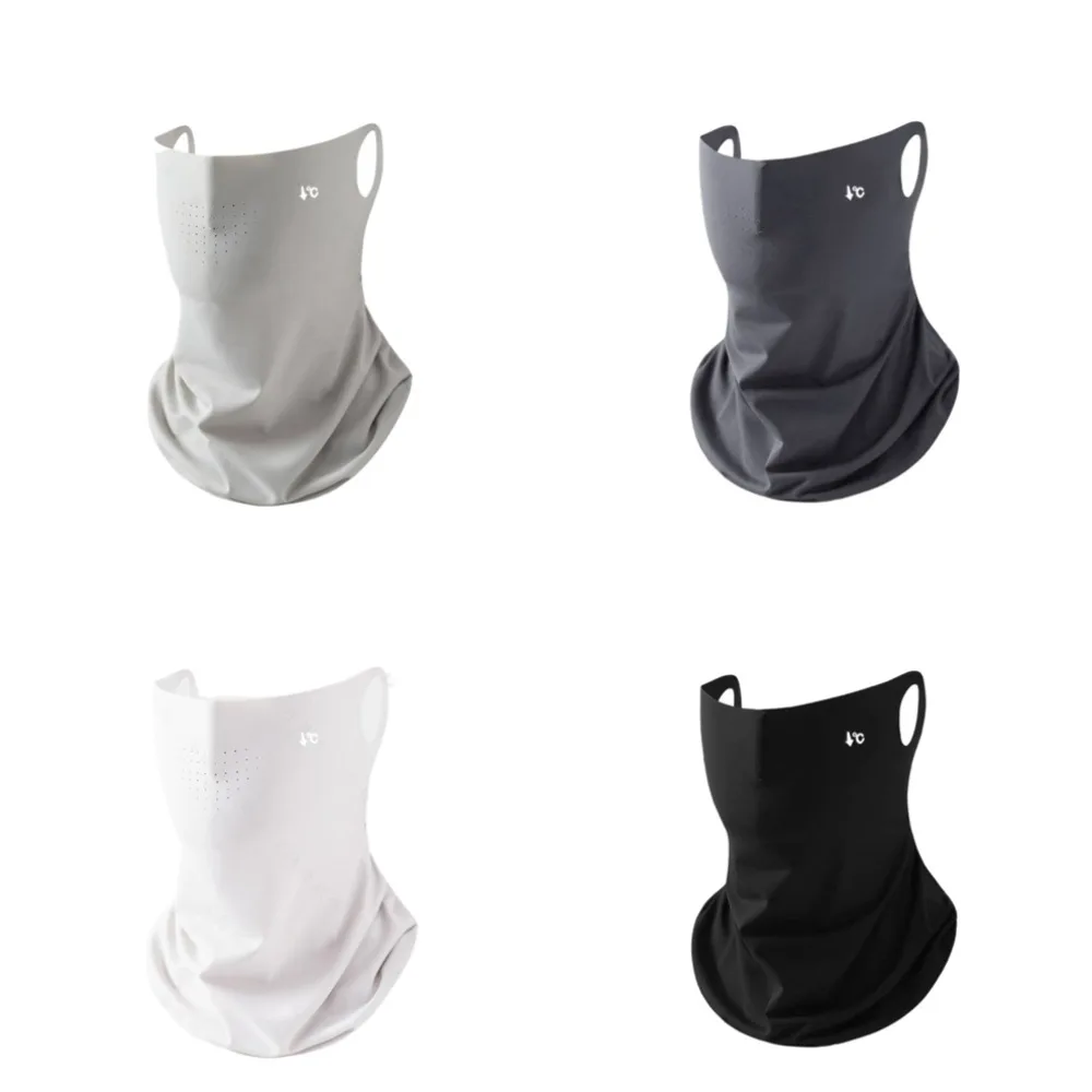 

New Anti-UV Sunscreen Mask Breathable Dustproof Neck Gaiter Full Face Mask Summer