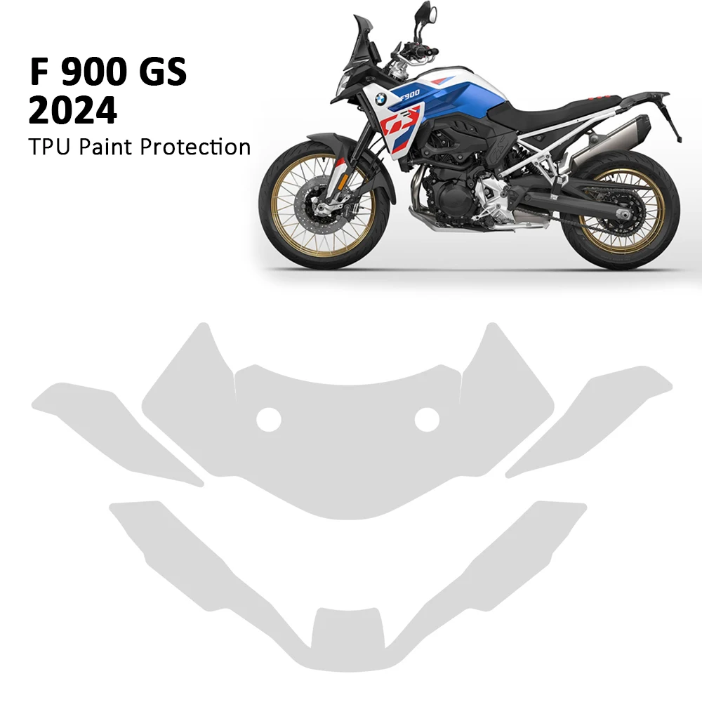 For BMW F900GS F 900 GS F900 GS 2024 PPF Motorcycle Accessories TPU Paint Protection Fairing Protection Clear Anti-scratch Film