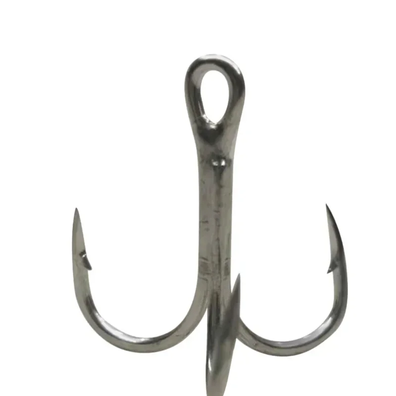 

Anzuelo 10# 8# 6# 4# 2# 1# 1/0# 2/0# Treble Hooks Strong Triple Hook Fishing Hooks