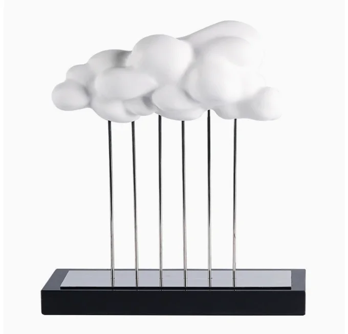 

Современная Простая Абстрактная Скульптура в виде Облака, Декоративная Модель для Комнаты, Отеля, Выставочного Зала, Кабинета, Книжной Полки, Элитное Художественное Украшение