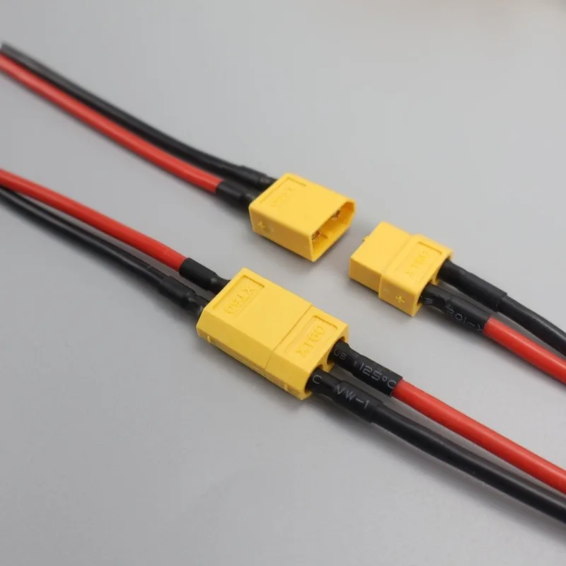 XT60 Parallel Battery Connector 2/3-Way Y Splitter Male/Female 14AWG Silicone Wire for RC Battery Motor
