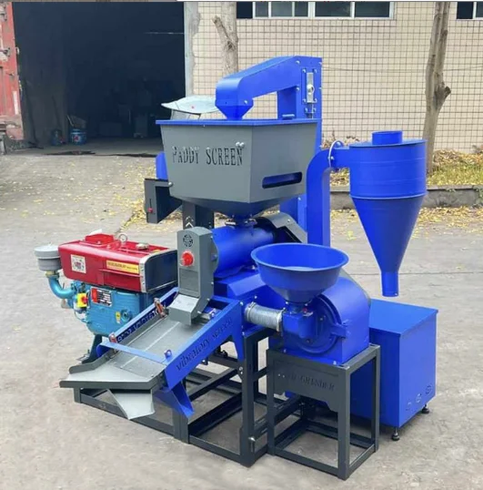 Automatic Mini Combined Rice Mill Machine Complete Set for Farm