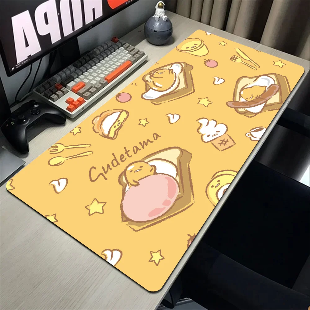 Lazy Gudetama-S Mousepad Mouse Mat Desk Mat With Pad Gaming Accessories Prime Gaming XXL Keyboard Pad Padding Mat