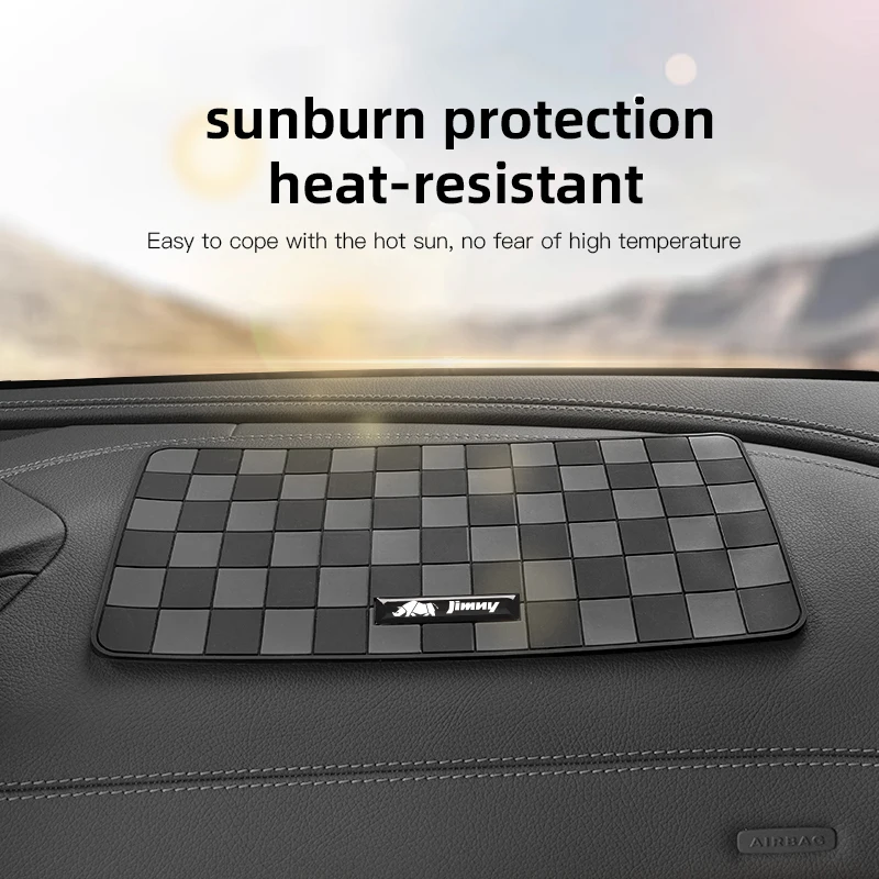 Car Dashboard Holder Pad Anti-Skid Slip Proof Grip Mat For Suzuki Swift Jimny Ignis Alto SX4 Splash Baleno Vitara Samurai Swace