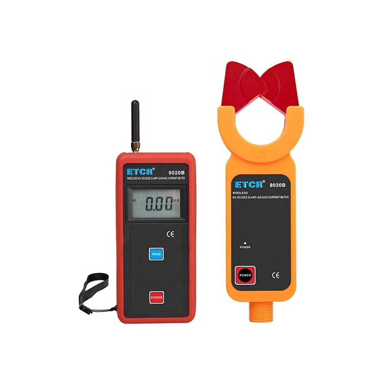 

ETCR9020B Automatic Plug-in H / L Voltage Clamp Ammeter AC 0.00mA-60.0 A