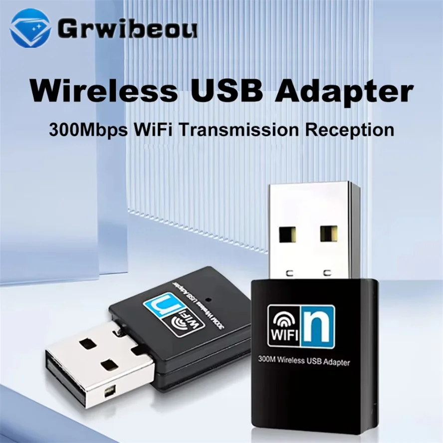 

300 Мбит/с Mini USB беспроводной Wi-Fi адаптер Wi-Fi сетевая карта 802.11b/g/n RTL8188 адаптер сетевая карта для ПК настольного компьютера