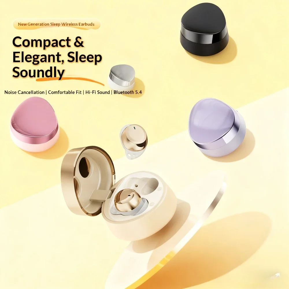 Fashionable High Appearance Value Wireless Earphones Noise Cancellation Business Comfortable To Wear HIFI Stereo Sound Battery L