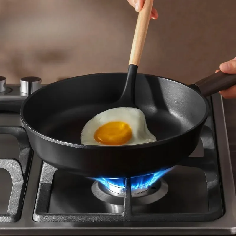 26 Cm Non-stick Frying Pan Home Cooking Pan Pancake Omelette Pans Easy To Clean Flat Bottom Pan Pot for Gas Stove Induction