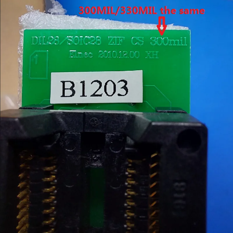 Dil28/soic28 Zif 300mil Universal 330mil Adapter Download Stand Soic28 Programming Stand Sop28 Test Stand