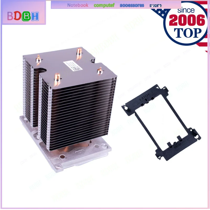 For Dell PowerEdge T440 T640 Heatsink Air Cooler 489KP 0489KP w/ Bracket US