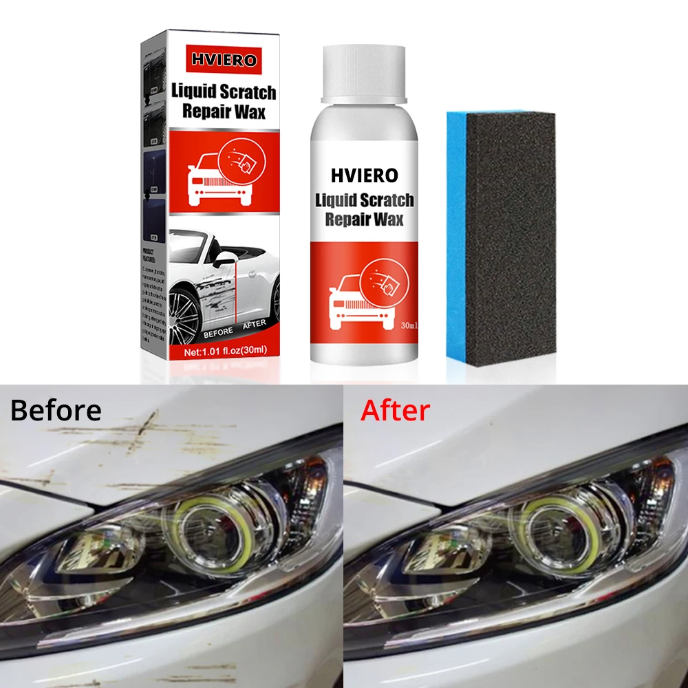 

30ml Car Styling Wax Scratch Repair Kit Auto Body Compound Polishing Grinding Paste Paint Cleaner Polishes Care Set Fix Removers