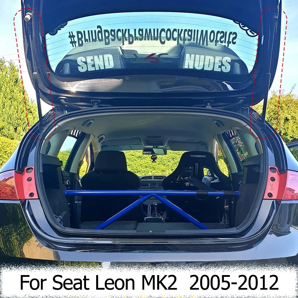 

2x For Seat Leon MK2 2005 2006 2007 2008 2009 2010 2011 2012 Hatchback Rear Tailgate Lift Supports Strut Shocks Car Accessories