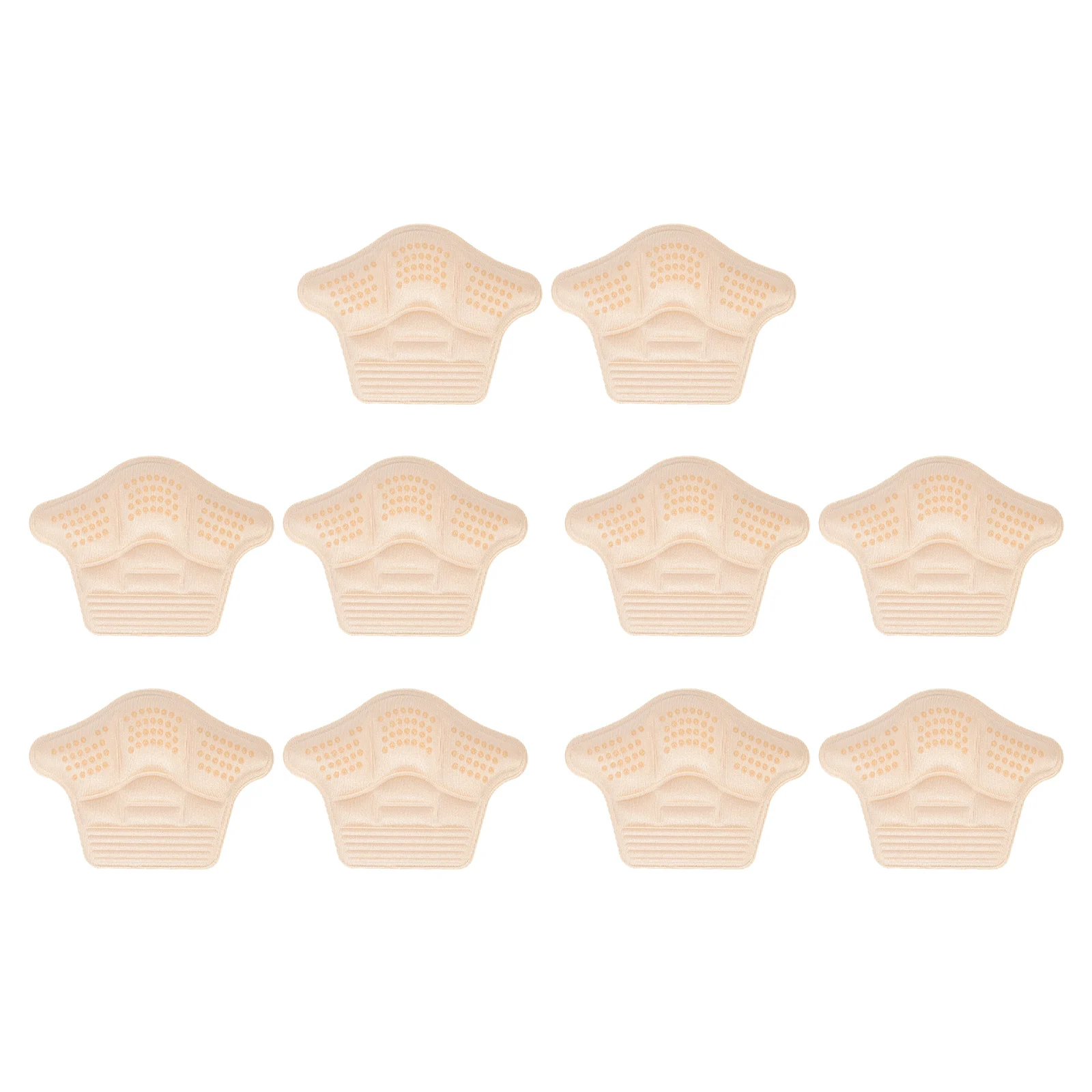 

5 Pairs Heel Stickers Pads Self Adhesive Comfortable Wear Resistant Ladies Shoe Protectors Reducing Friction Avoiding Blisters