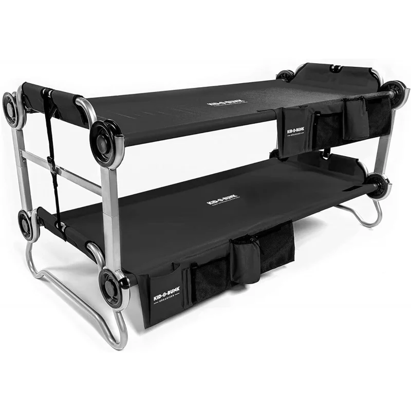 Kid-O-Bunk con 2 organizzatori laterali, nero