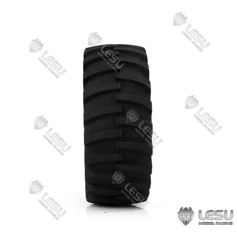 LESU RD-2011 Model Tractor Tires Front And Rear Tyres LESU High Quality Rubber RC Accessories