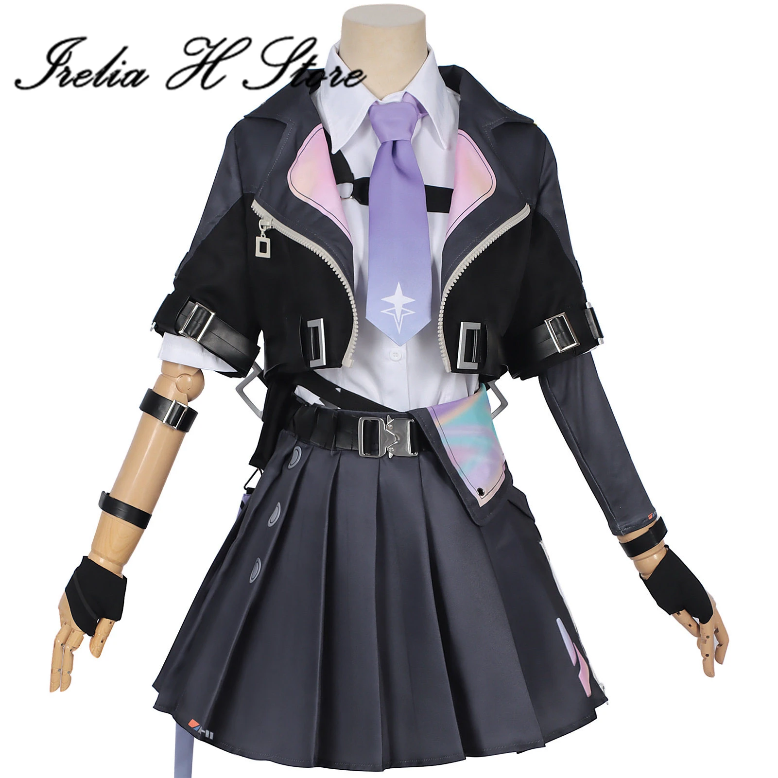 

Irelia H Store Neverness to Everness Zero Cosplay Costume JK Uniform Halloween Cosplays Anime Game role Party outfit