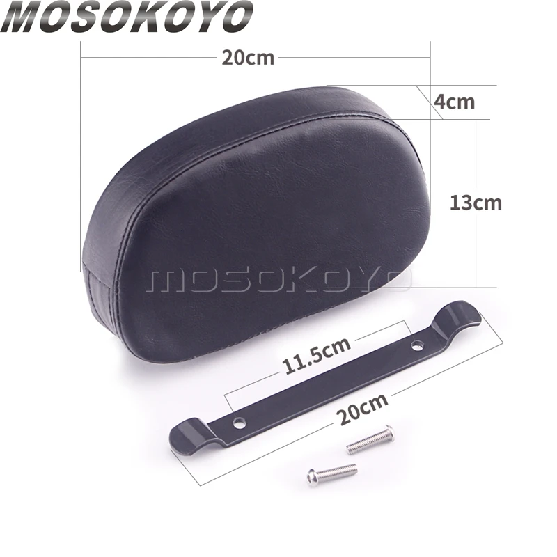 Motorcycle Accessories Sissy Bar Backrest Pad For Harley Softail Deluxe Heritage Classic Slim Dyna FXD Fat Street Bob Low Rider