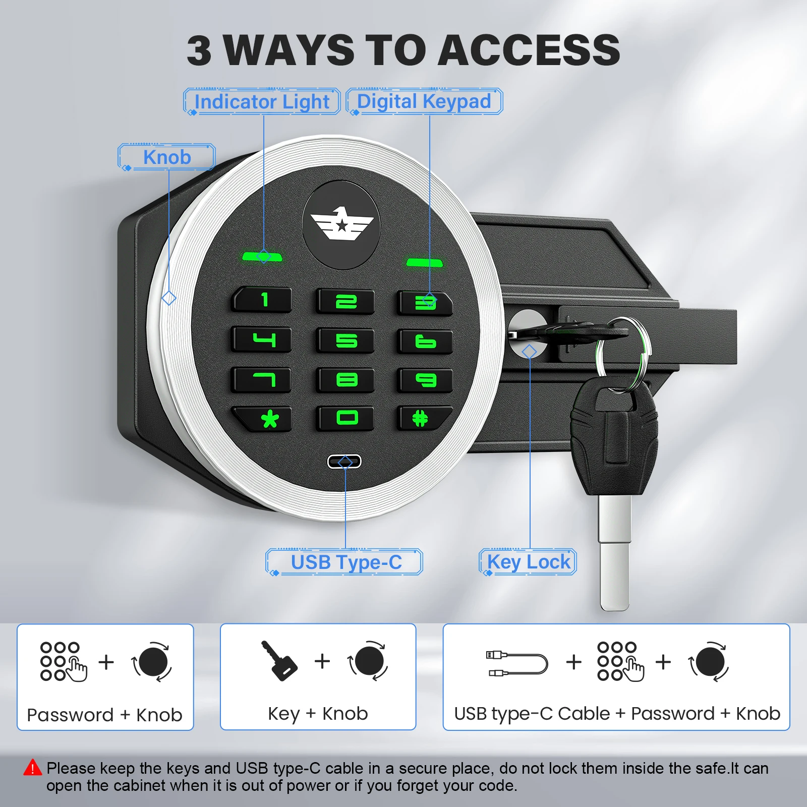 6.0 Cuft Unassembled Home Safe,Money Safe with Backlit Keypad and Dual Alarm,Digital Cash Safe with Pistol Rack