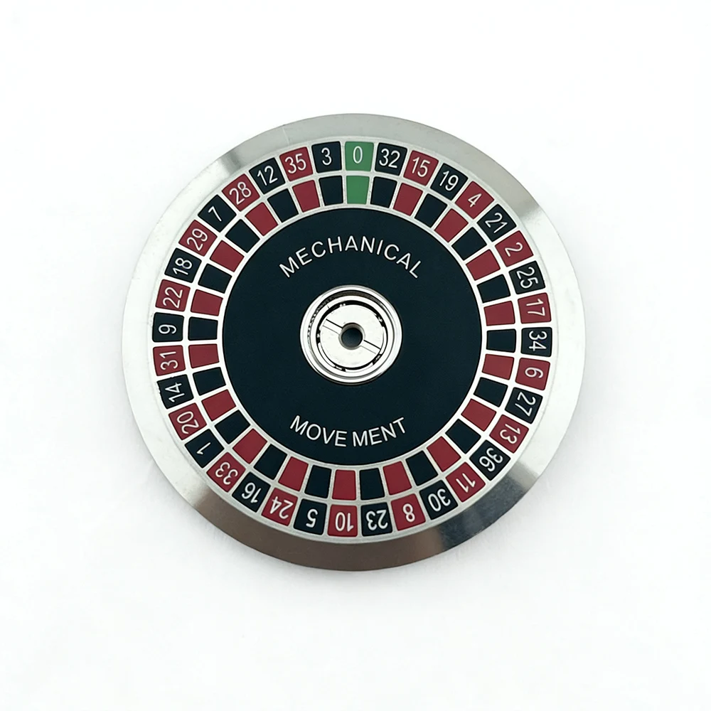 

New model nh35 nh36 watch rotor Creative Roulette Game rotor Gambling Series Suitable for NH35NH36 movement watch accessories
