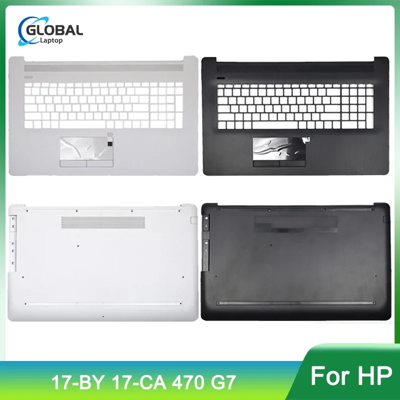 NEW Original US Keyboard for HP 17-BY CA CR 17Q-CS 470 G7 TPN-I133 Laptop Palmrest Upper Cover Top Case L83725-001 L22751-001