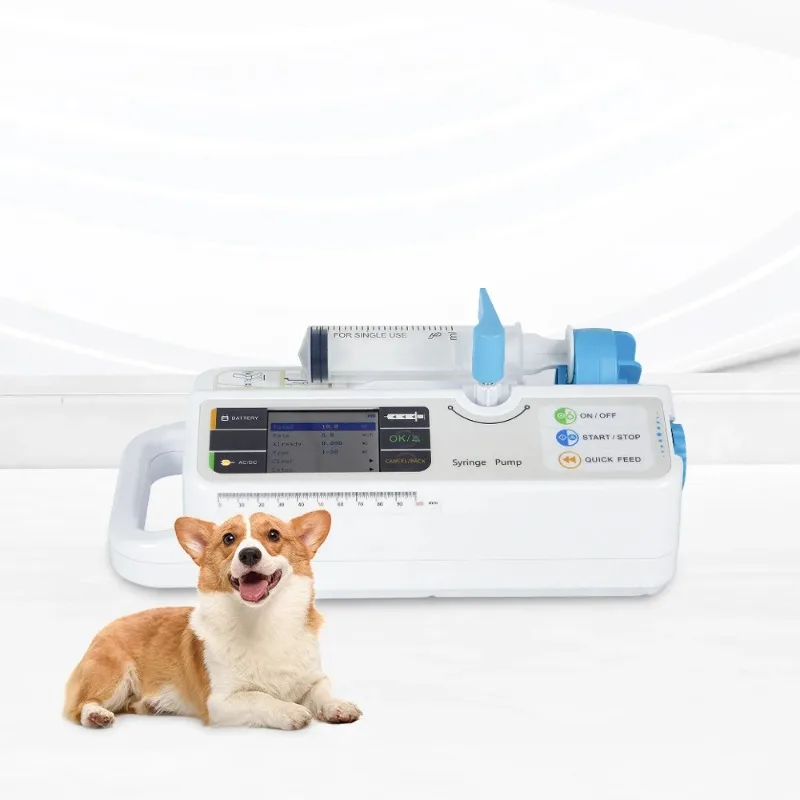 Veterinary Infusion Pump, Professional Clinical Veterinary Medical Equipment for Animal Clinic and Pet Treatment
