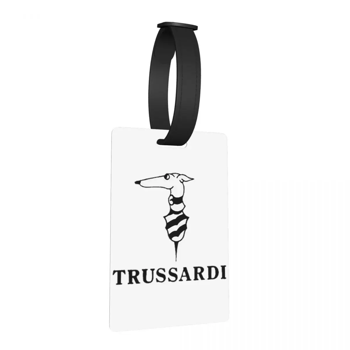 

Бирка для багажа Trussardis, 1 шт., аксессуар для чемодана, дорожная бирка для багажа, держатель для бирки, идентификатор, имя, адрес