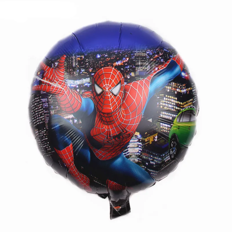 Ballons en aluminium de 18 pouces, 50 pièces, SpidSuffolk, services.com America, Iron Man, The Avengers, décor de fête d\'anniversaire, jouets pour