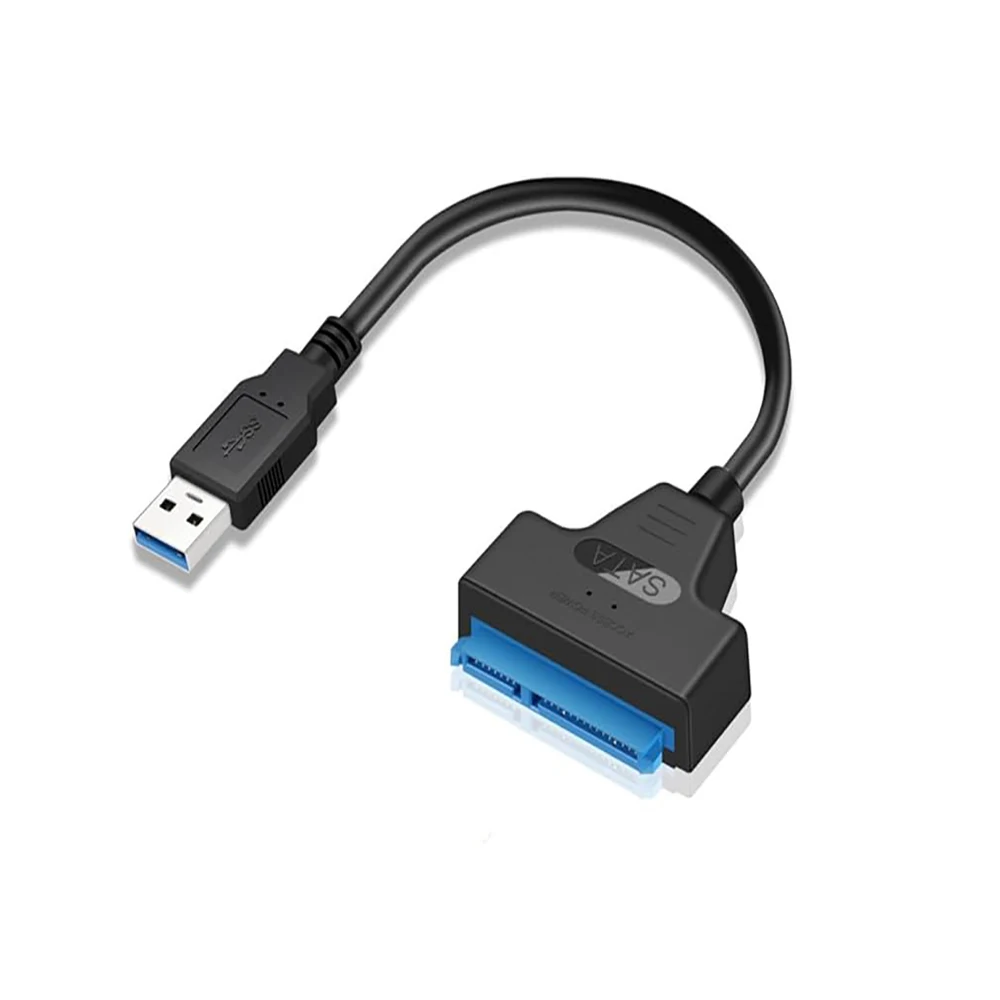 USB 3.0 SATA Cable Adapter Up to 6 Gbps Extension Computer Cables Connectors Support 2.5 Inches External Ssd Hdd Hard Drive USB