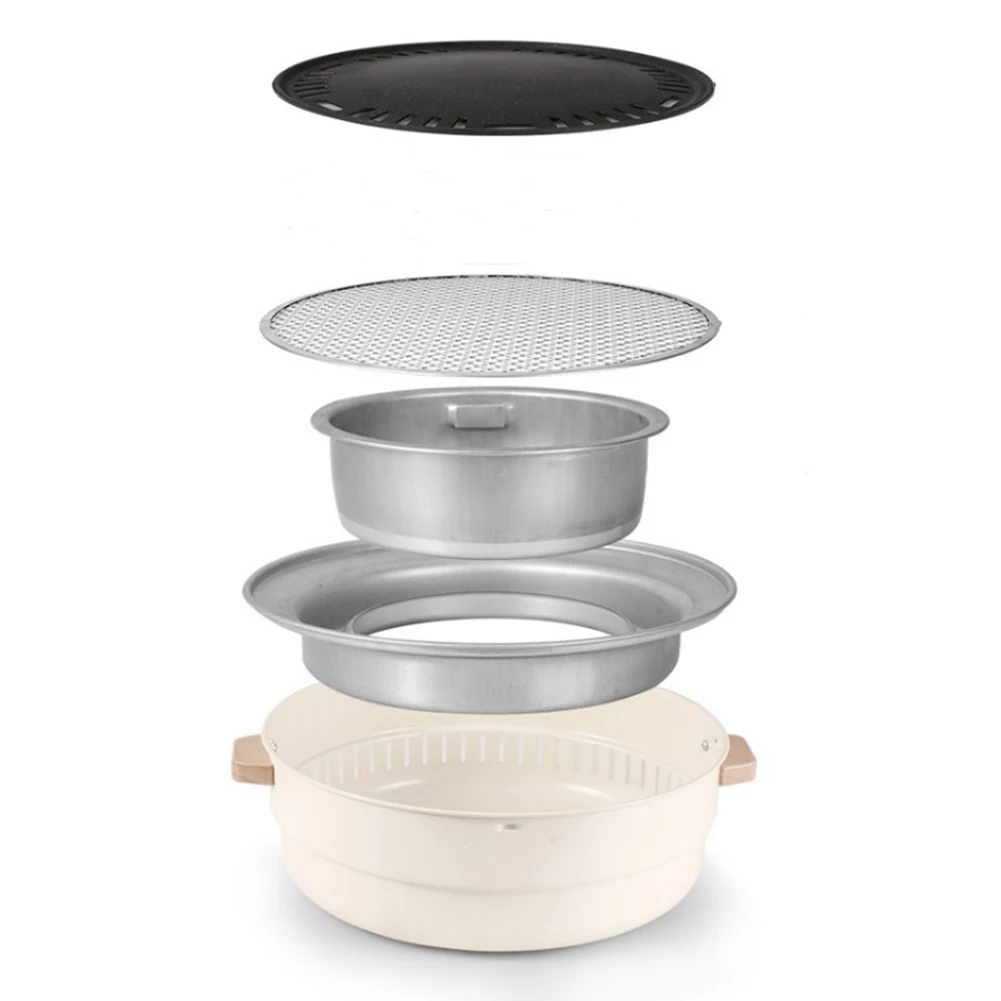 

Легкий угольный гриль, простой в установке, для пикника на пляже, для вечеринок, с устойчивой к царапинам конструкцией