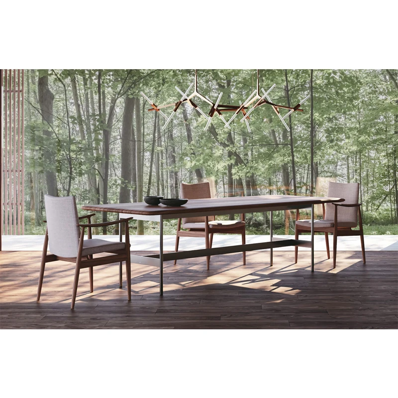 Frame desk office computer desk solid wood table feet dining table legs