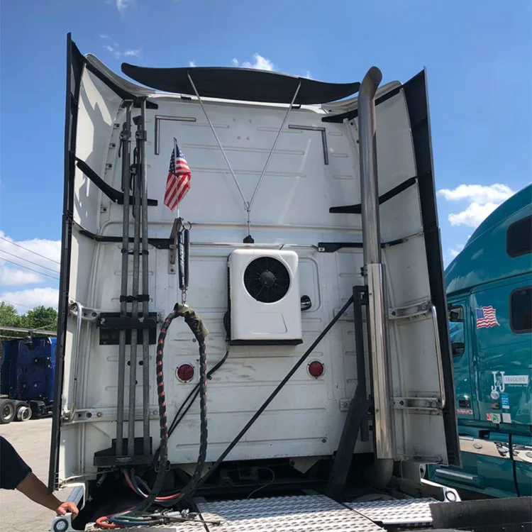 العالمي 12 فولت/24 فولت السيارات وقوف السيارات مكيف المبخر وحدة الجمعية للشاحنات الخبز صالون حافلة مدرسية سيارة إسعاف #1