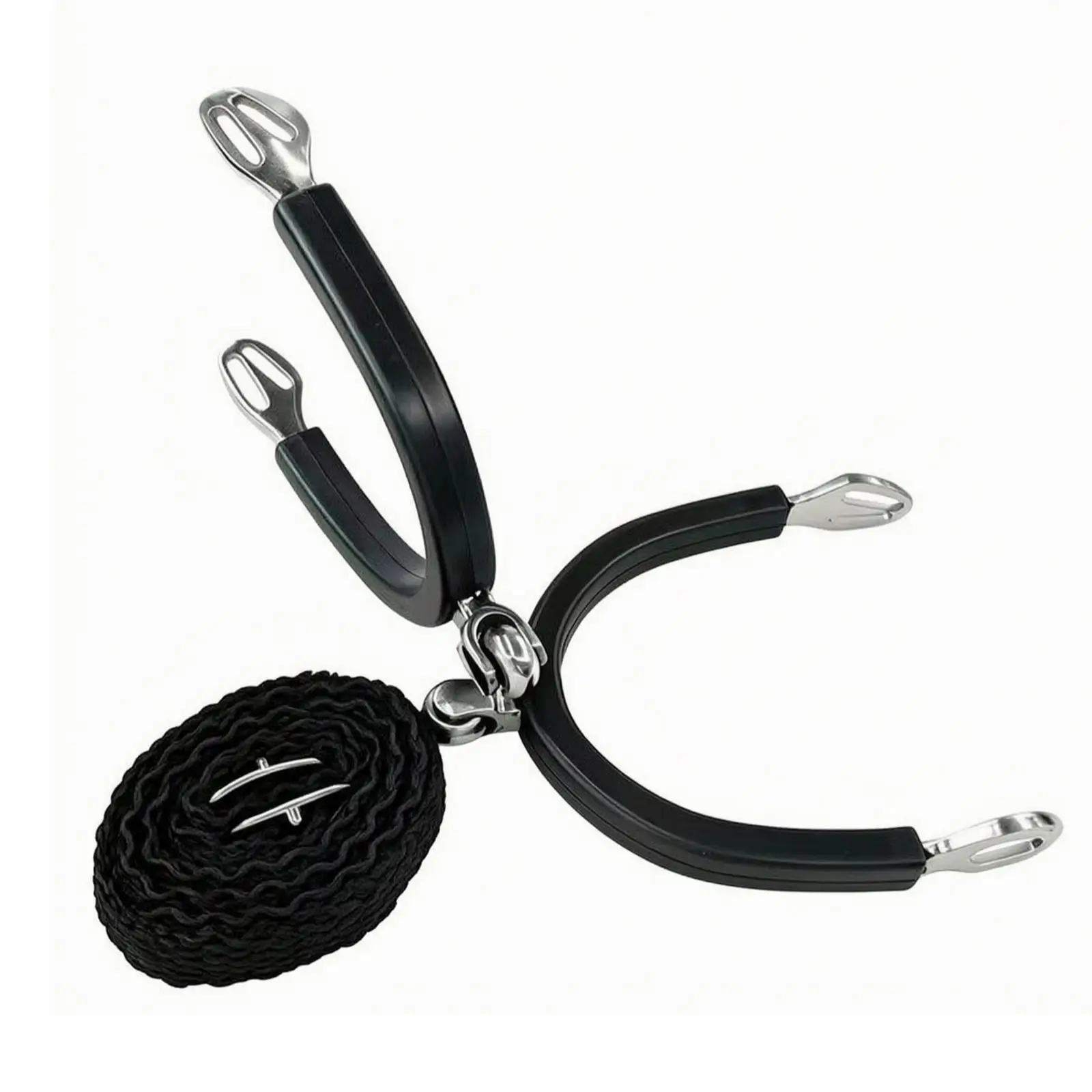 childrens-riding-spur-kit-stainless-steel-roller-spurs-with-strap-for-youth-equestrian-training-and-horse-communication