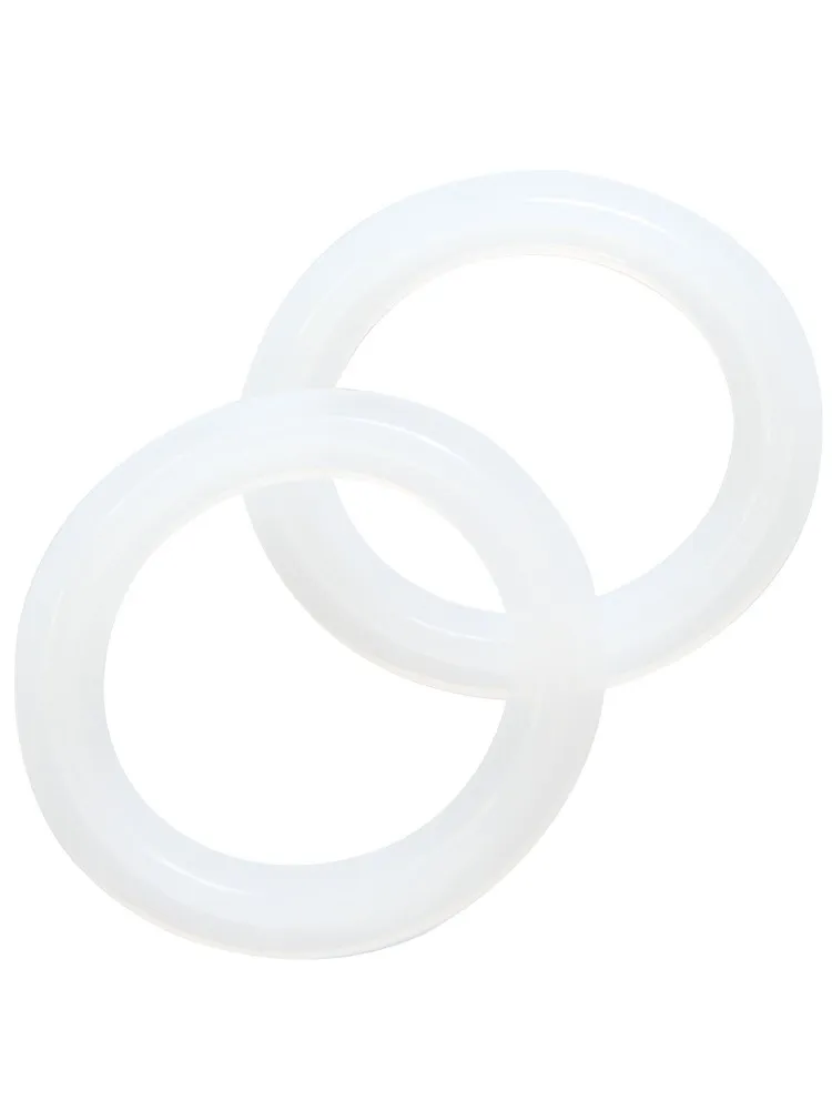 1/5/10PCS19mm-Pipe X 219mm O/D Sanitary Tri Clamp Ferrule Silicone Sealing Strip Gasket Ring Washer For Homebrew Dairy Product