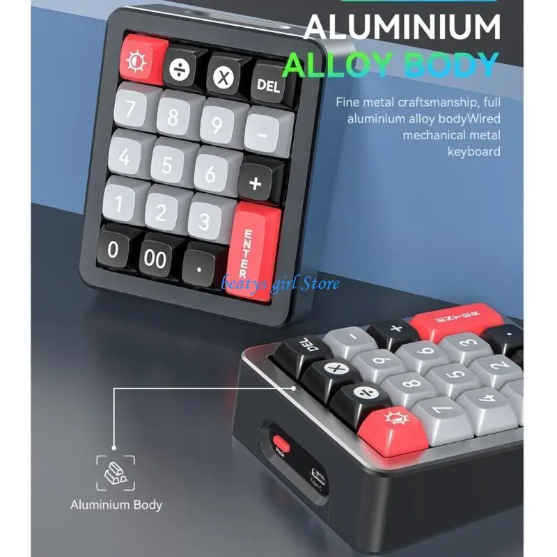 

C7AB K812 RGB GASKET Game Keyboard with Lighting Numpad Hot Swappable Mechanical Keypad for Gamers, eSports Player TypeC