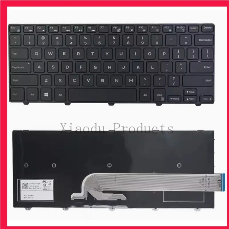 For DELL 3000 5000 5455 3445 3467 5459 5447 P49G 7447 Laptop US Keyboard New