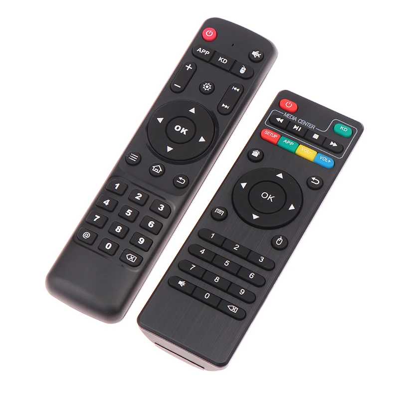 1 قطعة وحدة تحكم بالأشعة تحت الحمراء لـ X96 Mini X96 X96W مجموعة صندوق علوي مع وظيفة KD جهاز تحكم عن بعد عالمي لـ X96x4 X98plus صندوق تلفاز أندرويد