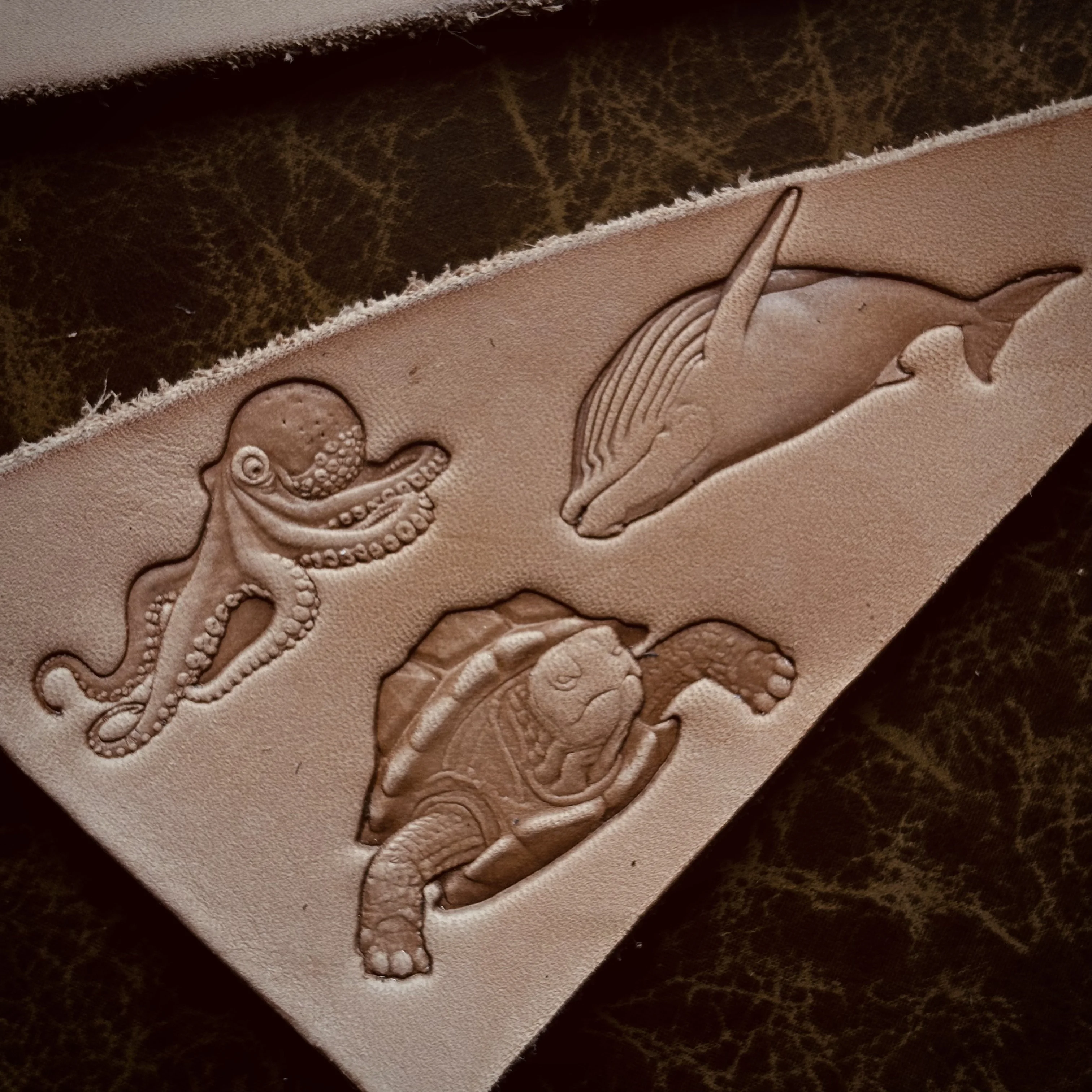 6 шт./компл., серия маленьких  – обзор и цена Leather Stamp Set