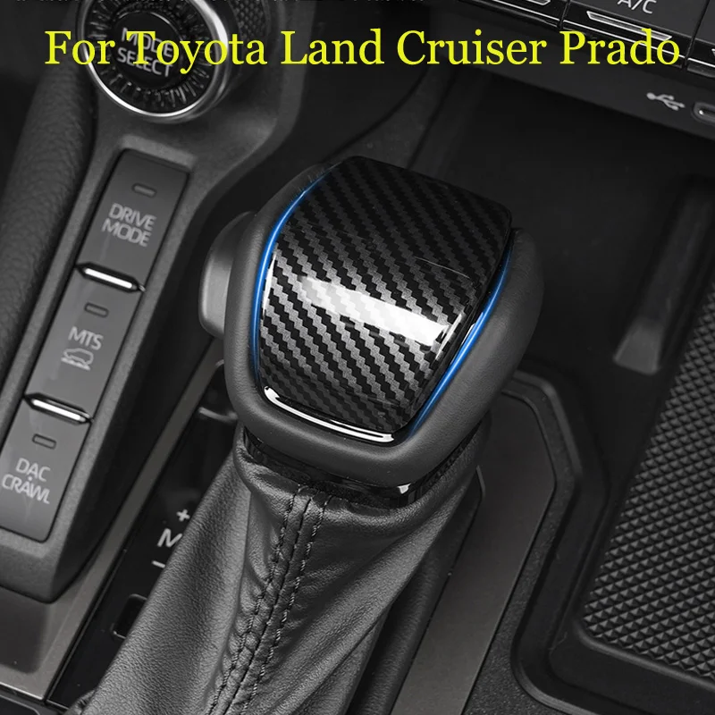 

For Toyota Land Cruiser Prado LC250 2024 2025 automobile shift cover Accessories decoration gear lever protection cover