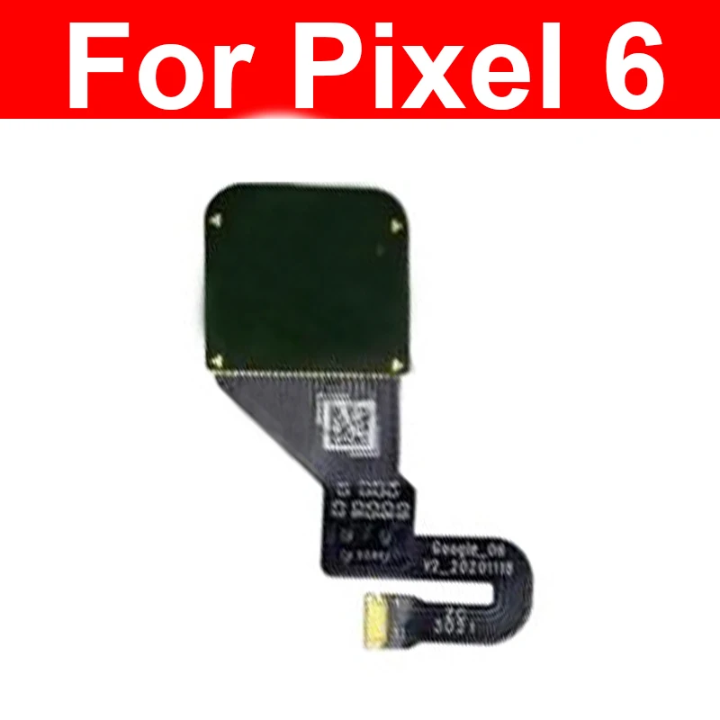 Fingerprint Sensor Flex Cable For Google Pixel 6 7 Pro 6A Under Screen Home Key FingerPrint Sensor Connecting Flex Ribbon Parts