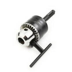 Round Post And Chuck Set Special Drill Chuck Set For Electric Hammer Conversion Rotary Chuck Tool+ Key +Shank