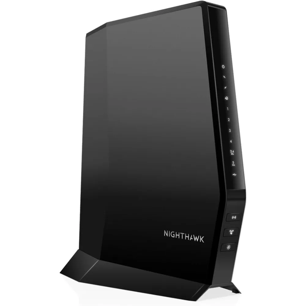 

Nighthawk Modem Router Combo (CAX30S) DOCSIS 3.1 Cable Modem and WiFi 6 Router - AX2700 6.0 Gbps