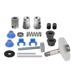 BMG estrusore Dual Drive Gear Kit di aggiornamento in acciaio temprato estrusore drivear per estrusore BMG per estrusore Prusa i3 3D Bowden