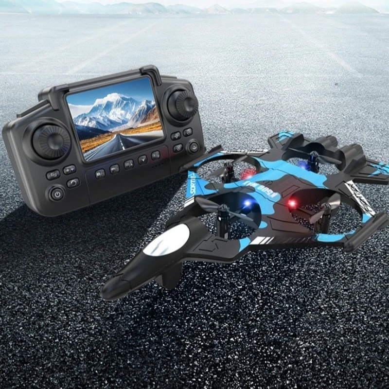 

Remote control drone quadcopter, aerial photography aircraft, obstacle avoidance brushless high definition with screen