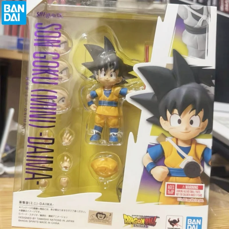 Nuevo 100% Original Bandai Dragon Ball S.H.Figuarts Shf Piccolo Vegeta Son Goku Mini Daima Anime figura de acción modelo juguete de Navidad