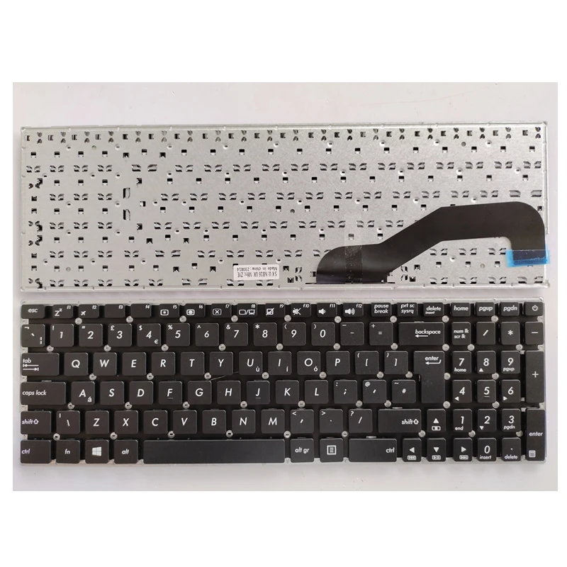 RU/UK/US/SP/BR teclado de laptop para Asus X540LA X540SC X580 X543N R540 R540S R540SA R540UP F540 F540UP D540Y C520U FL5700U