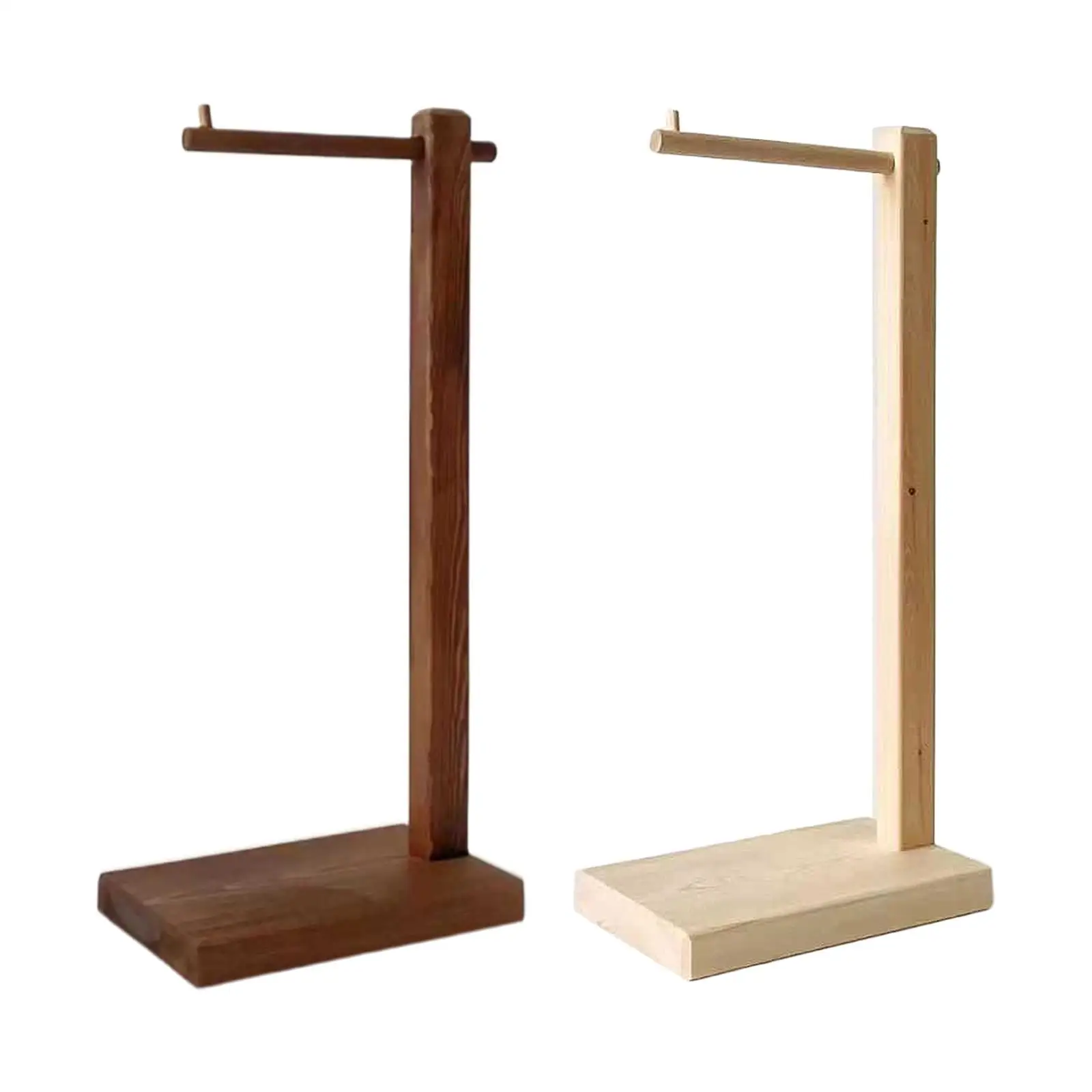 

Wooden Coin Holder, Multipurpose Earphone Holder for Home, Counter, Store