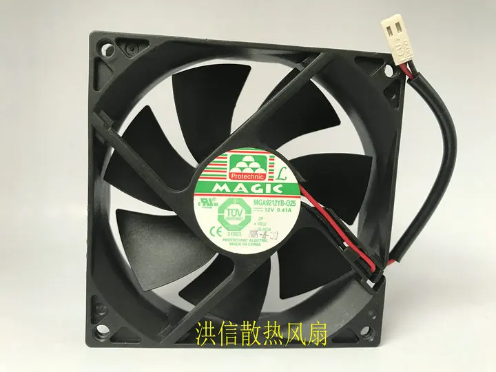 

Бесплатная доставка, оригинальный светлый вентилятор MAGIC 9025, 12 В постоянного тока, а, большой объем воздуха, 90*25 мм